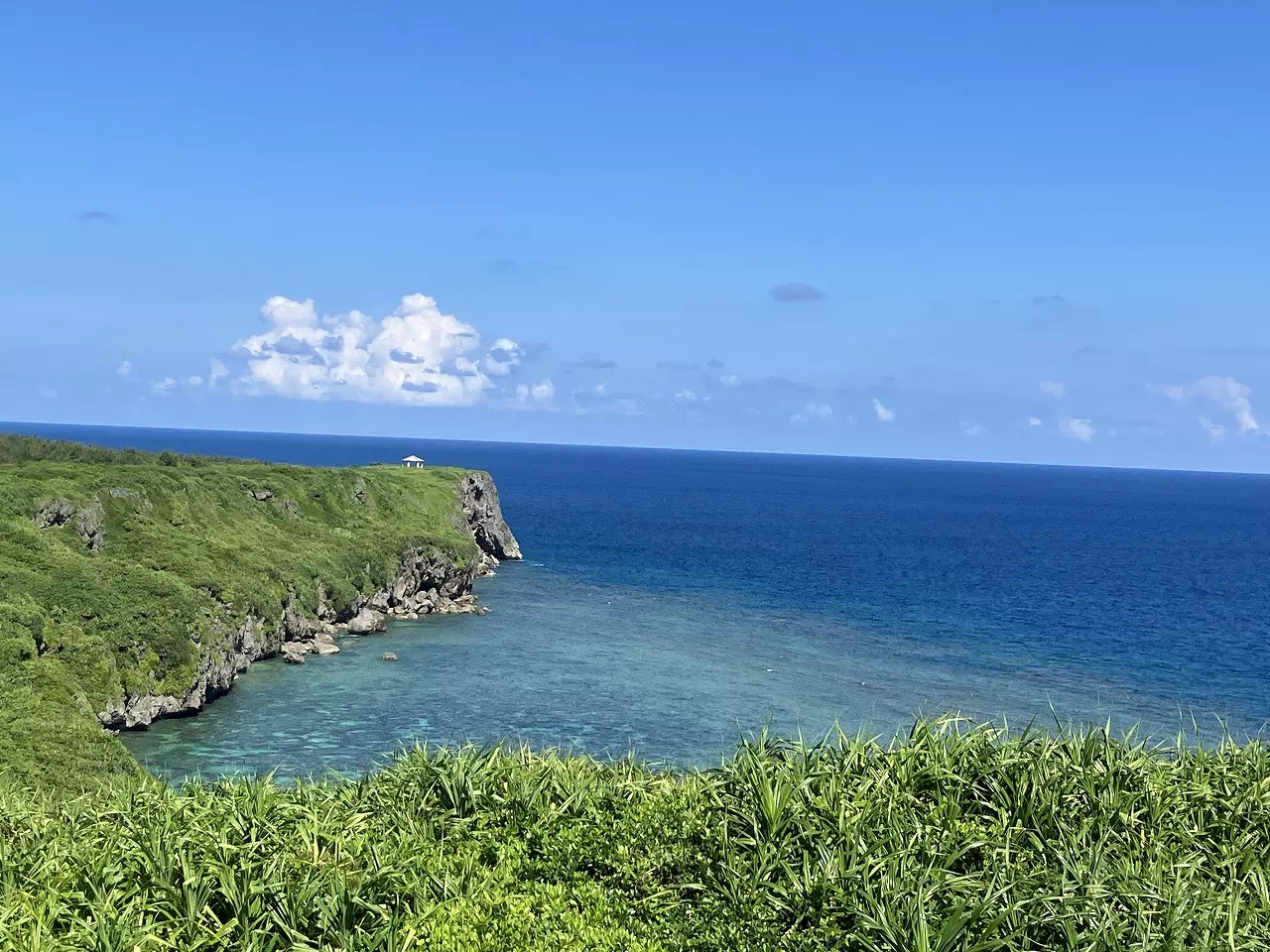 白鳥崎西海岸を望む